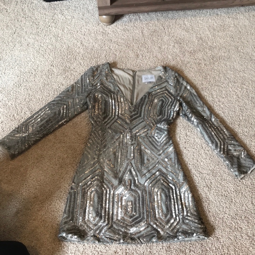 Saylor sequin dress. Size Medium